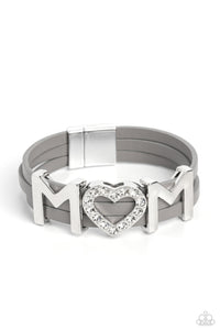 Heart of Mom - Silver